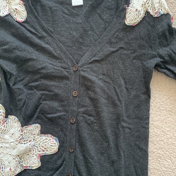 Moon Collection Handstiched Patchwork Cardigan - Picture 7 of 7